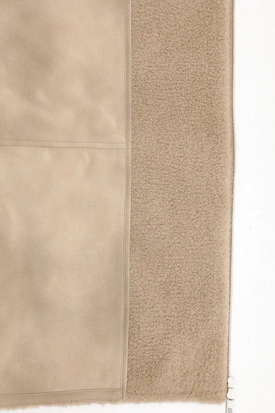 Represent kurtka Shearling Jacket MLM100132 beżowy