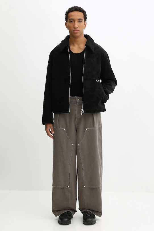 Represent jacket Shearling Jacket MLM100132 black