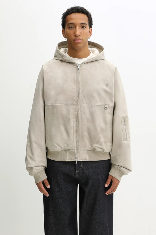 Яке Represent Hooded Bomber (Washed) с изолация бежов MLM100127