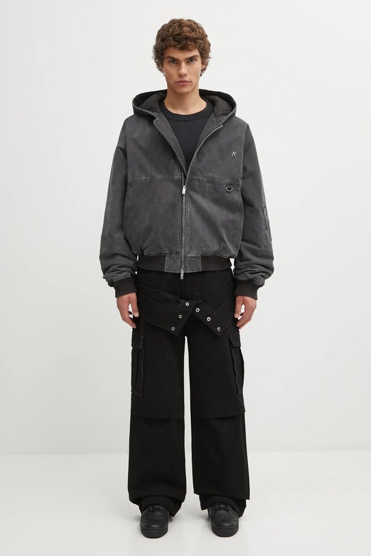 Represent kurtka Hooded Bomber (Washed) MLM100127