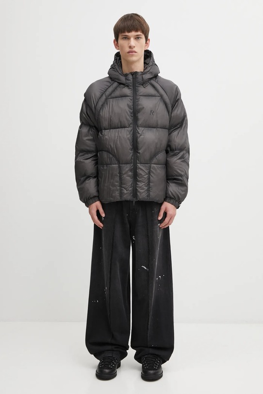 Represent geacă Translucent Hooded Puffer MLM100120