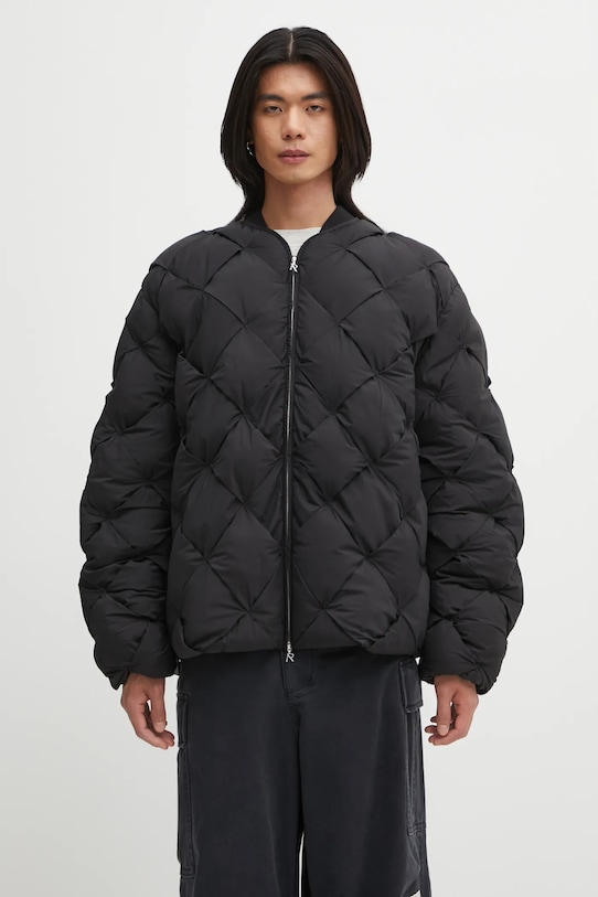 Куртка Represent Pillow Puffer без капюшона чорний MLM100124