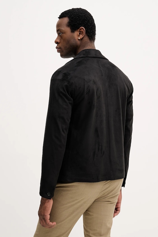 Odzież Sisley kurtka 2WFNSW02G czarny