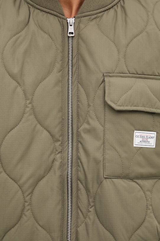 Μπουφάν Guess Jeans M5YL28.WHG02 πράσινο