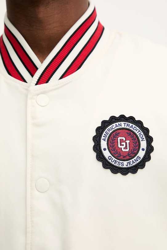 Guess Jeans geacă bomber M5YL15.WHAA2 bej