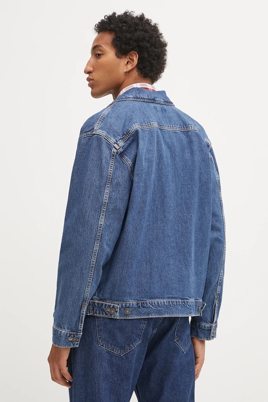 Odzież Guess Jeans kurtka jeansowa M5YN50.D5M54 niebieski