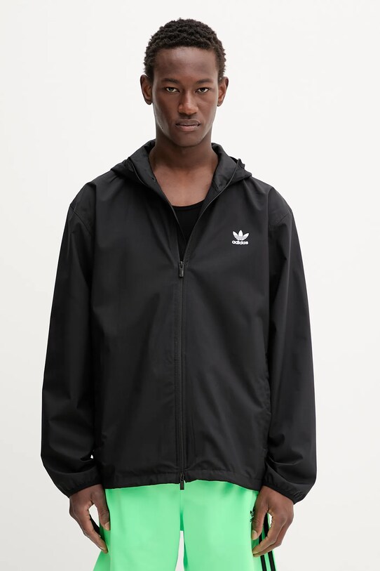 Μπουφάν adidas Originals Essentials άλλο μαύρο JW1055