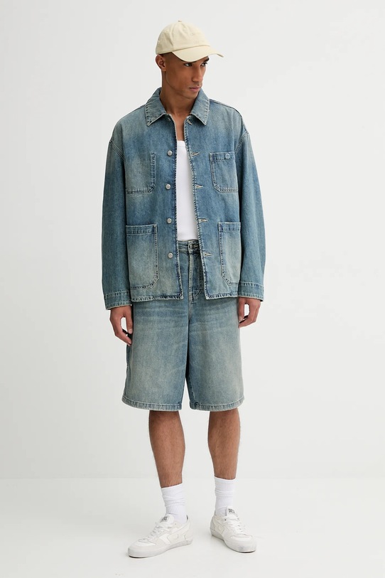 Jeans jakna Diesel D-STACK-U JACKET A19260.068SK modra AW25