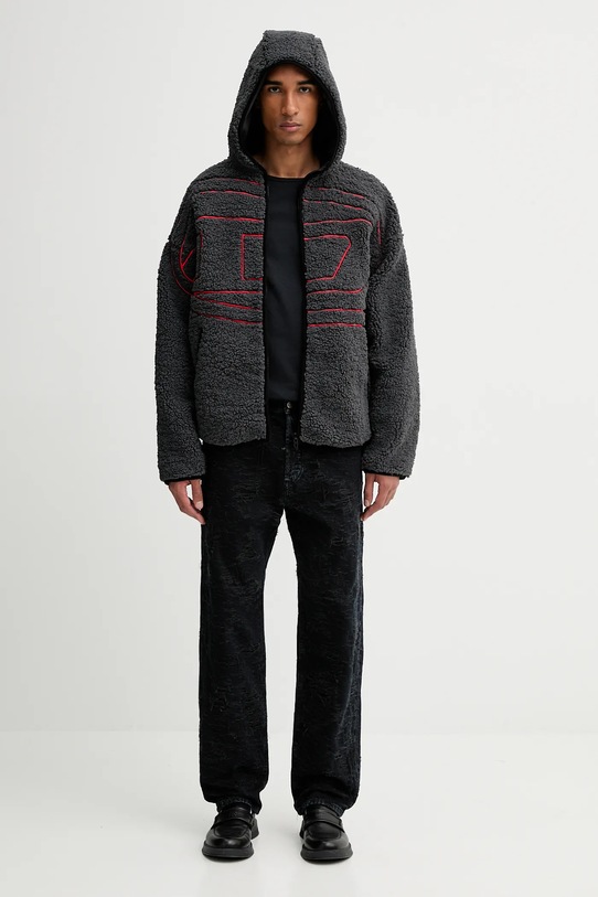 Diesel bluza polarowa S-ZAT A18947.0KIBT szary AW25