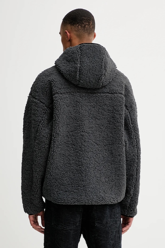 Îmbrăcăminte Diesel hanorac fleece S-ZAT A18947.0KIBT gri