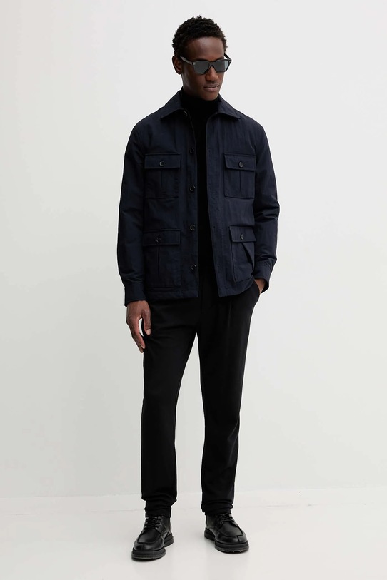 Bally kurtka MOU0BN granatowy AW25