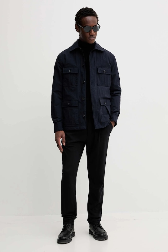 Bally geacă MOU0BN bleumarin AW25