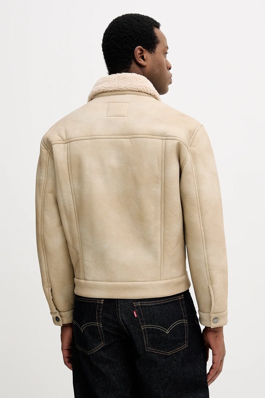 Odzież Guess kurtka ANDY M5BL0I.W2500 beżowy