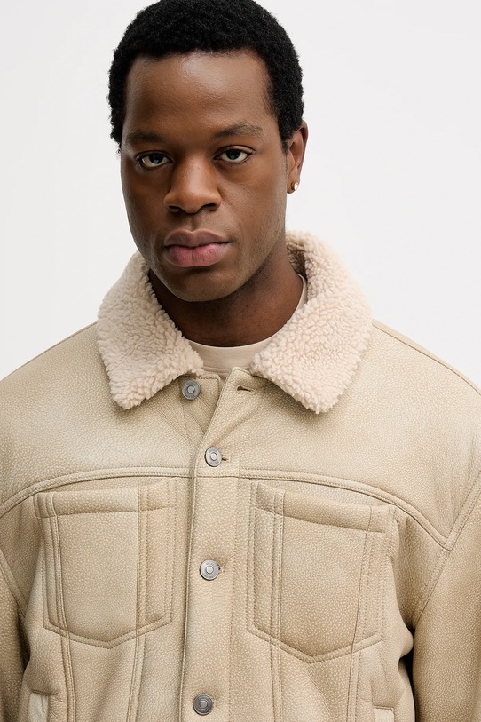Guess kurtka ANDY beżowy M5BL0I.W2500
