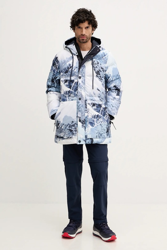 Guess kurtka puchowa M5BL0O.W3282 niebieski AW25