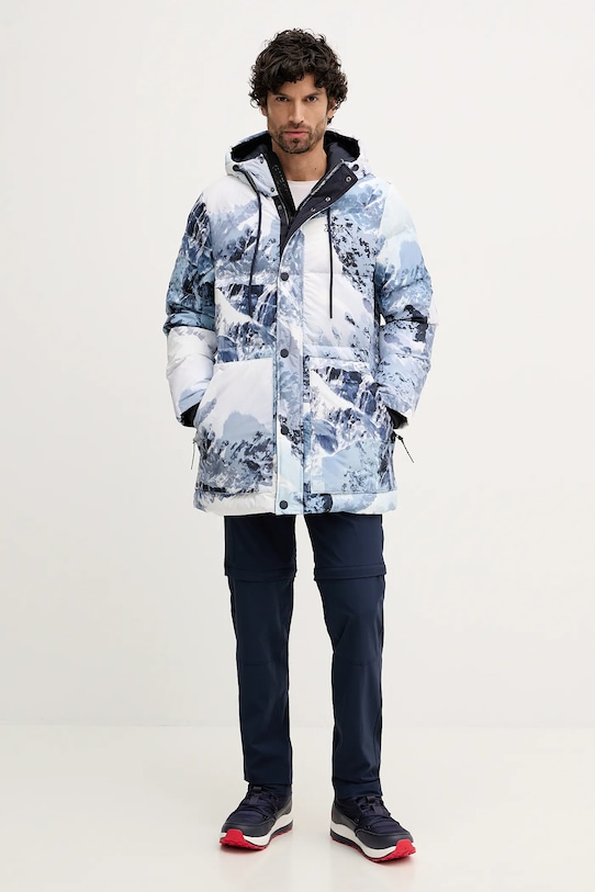 Guess kurtka puchowa M5BL0O.W3282 niebieski AW25