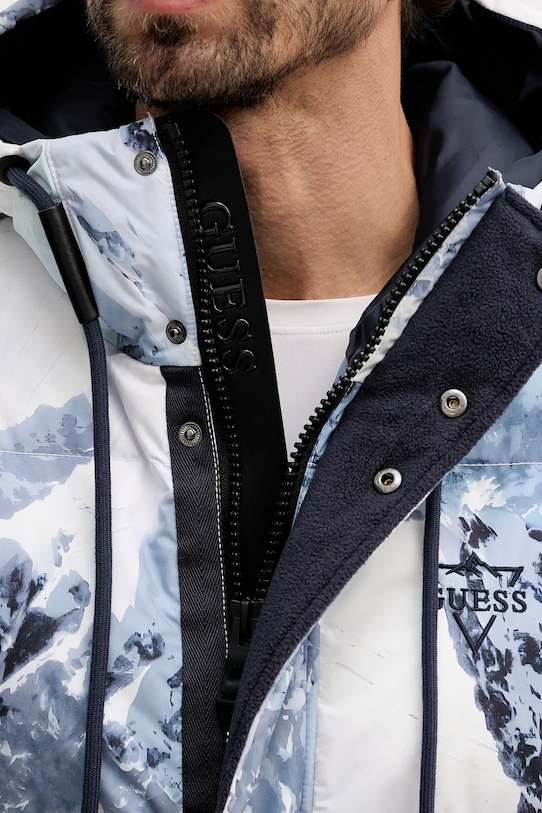 Guess kurtka puchowa M5BL0O.W3282 niebieski