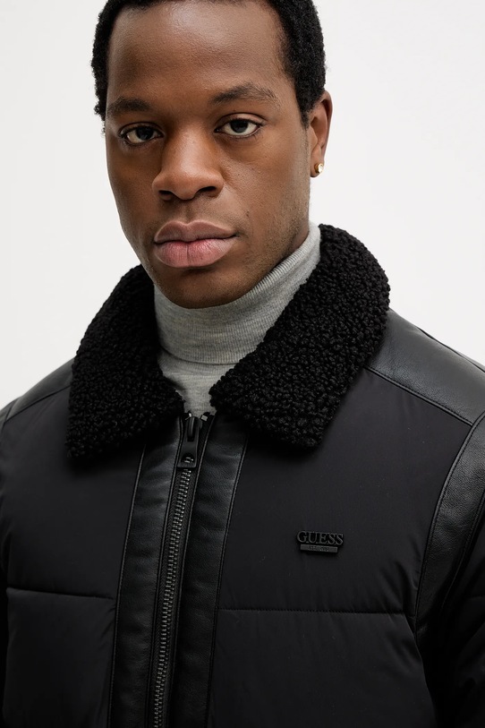 Guess kurtka czarny M5BL2C.W2762