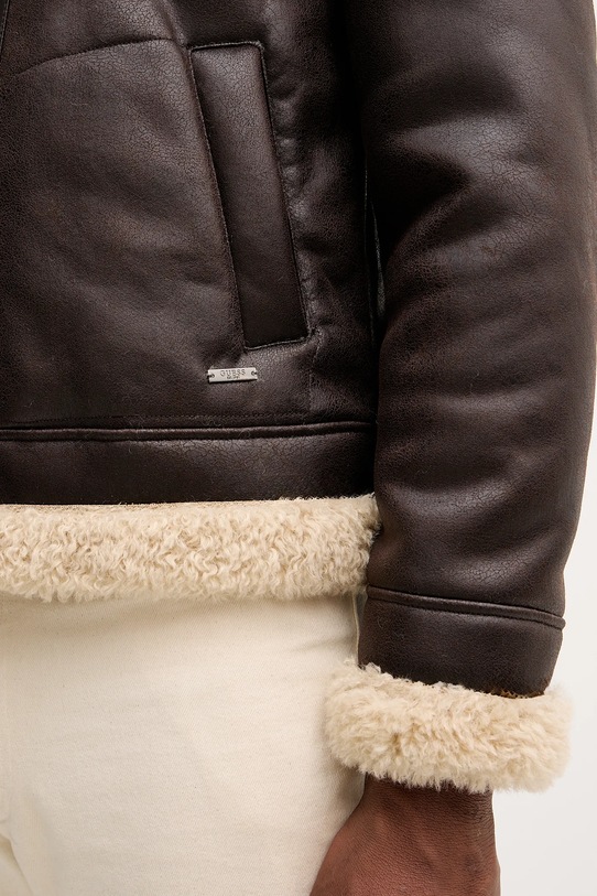 Guess kurtka M5BL28.W2310 brązowy