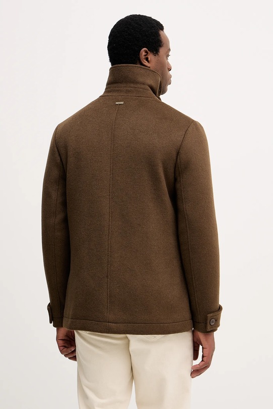 Odzież Guess płaszcz z dodatkiem wełny M5BL2J.W2242 brązowy