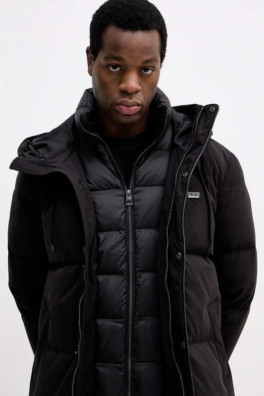 Пуховая куртка Guess чёрный M5BL2H.W2742