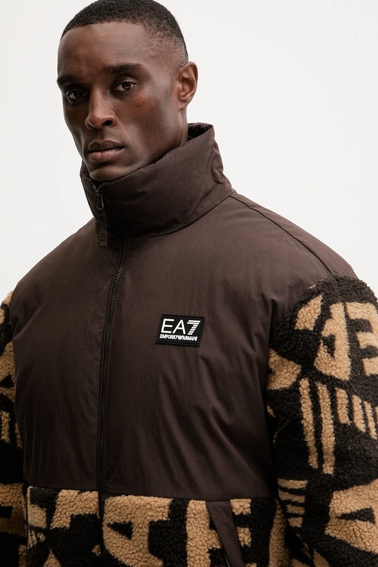 EA7 Emporio Armani kurtka brązowy AF16373.7M000720