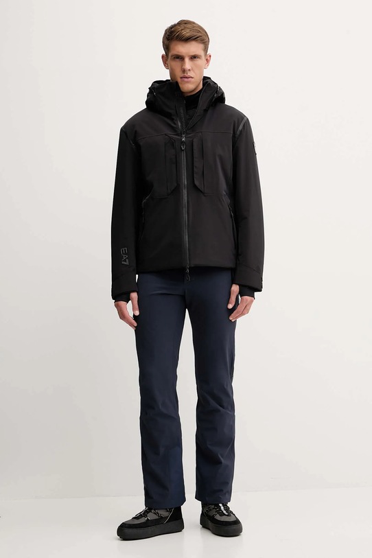 Lyžařská bunda EA7 Emporio Armani AF13887.7M000450 černá AW25