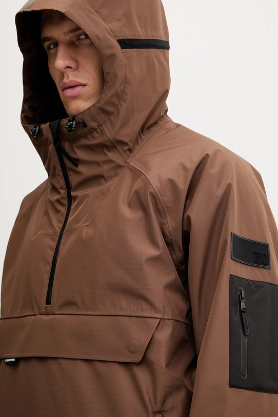 Lyžařská bunda EA7 Emporio Armani AF15918.7M000464 hnědá