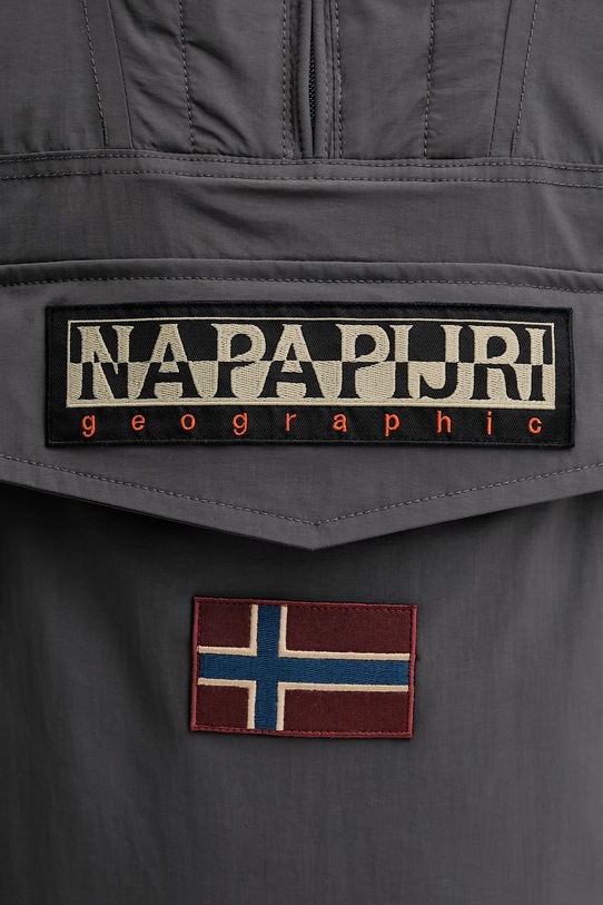 Bunda Napapijri Rainforest Pocket 2 NP0A4GMDH981 sivá