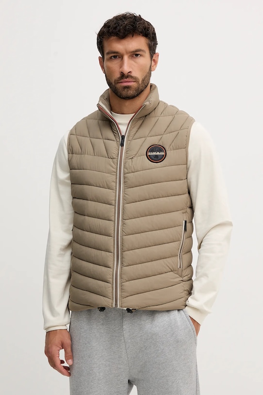 Napapijri vesta A-Lapaz necaptusit bej NP0A4IA6N1T1