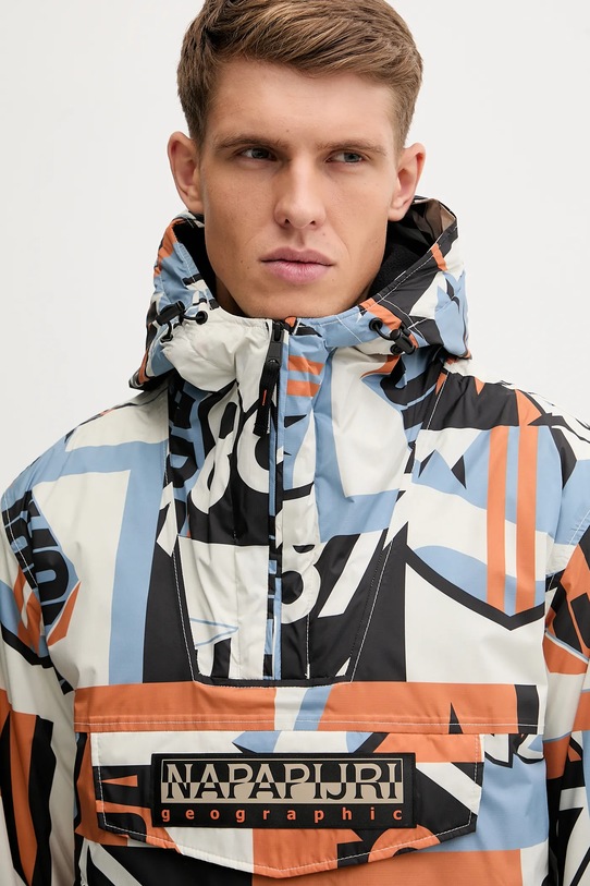 Napapijri kurtka Rainforest Next NP0A88T8F0S1 beżowy