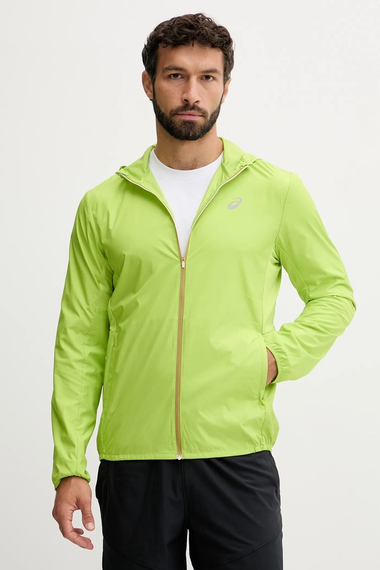 Куртка для тренировок Asics с капюшоном зелёный 2011D216