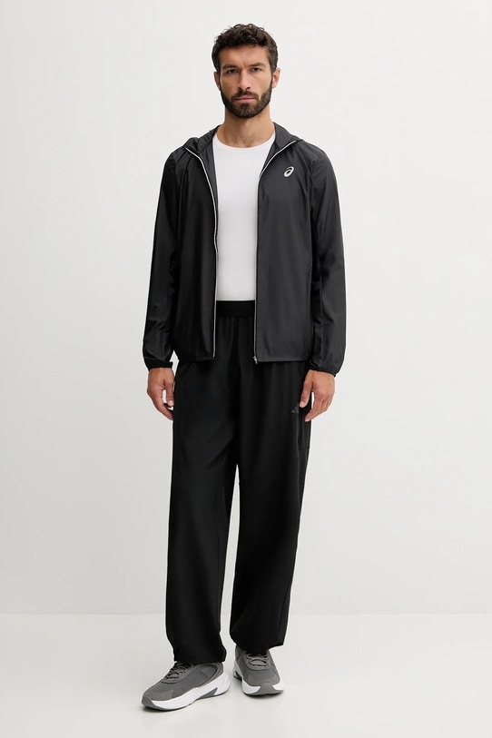 Asics jachetă de antrenament 2011D216 negru AW25