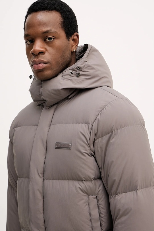 Armani Exchange kurtka puchowa brązowy XM001098.AF16340