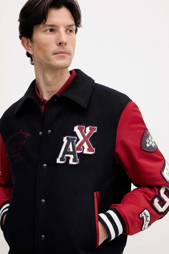 Armani Exchange kurtka XM001106.AF16601 granatowy