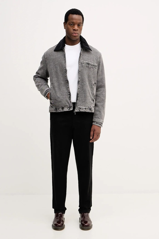 Armani Exchange kurtka jeansowa XM001918.AF18827 szary AW25