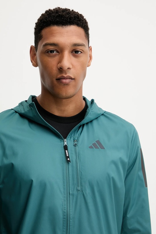 Větrovka adidas Performance Own The Run tyrkysová KC2203