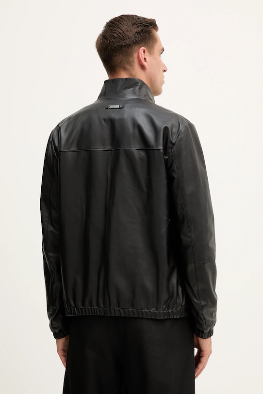 Oblečení Kožená bunda Emporio Armani 01R55P.01P54 černá