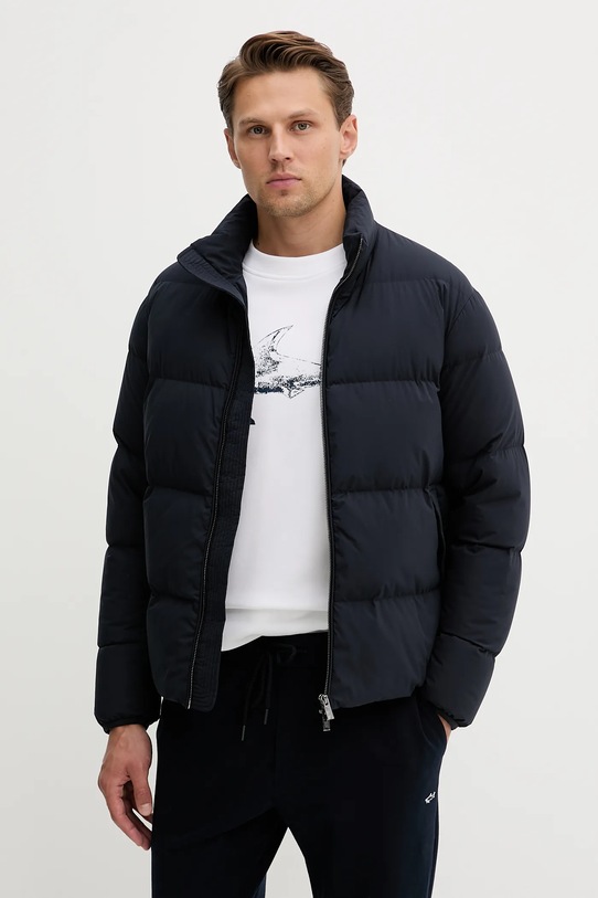 Péřová bunda Emporio Armani námořnická modř 8N1BQ3.1NLRZ