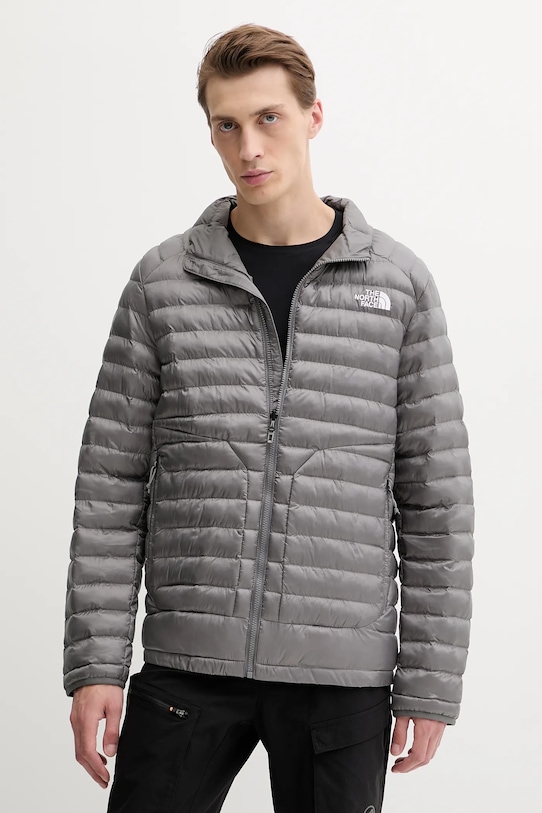 The North Face geacă Huila cu captuseala gri NF0A85AE0UZ1