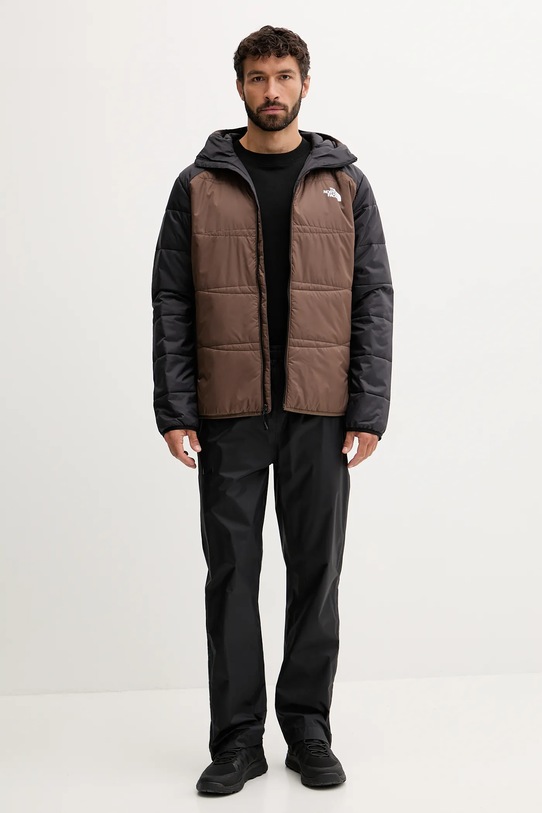 Μπουφάν The North Face Quest NF0A5IBR1OI1 καφέ AW25