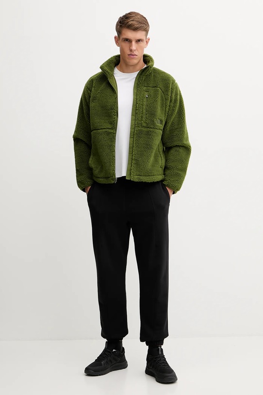 The North Face bluza Extreme Pile 2 Fz Jacket NF0A88Y5BRI1 zielony AW25