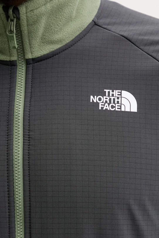 The North Face felpa in pile Glacier Heavyweight NF0A89JGDKI1 verde
