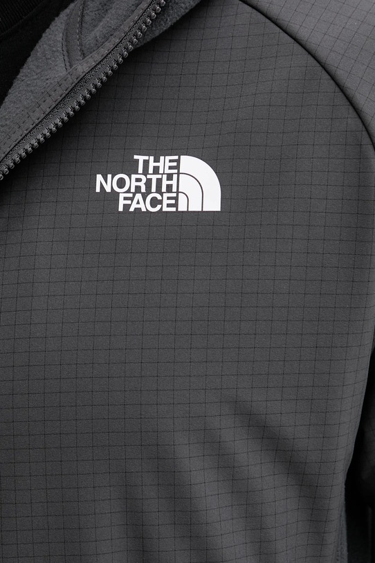 The North Face felpa in pile Glacier Heavyweight NF0A89JJU8M1 nero