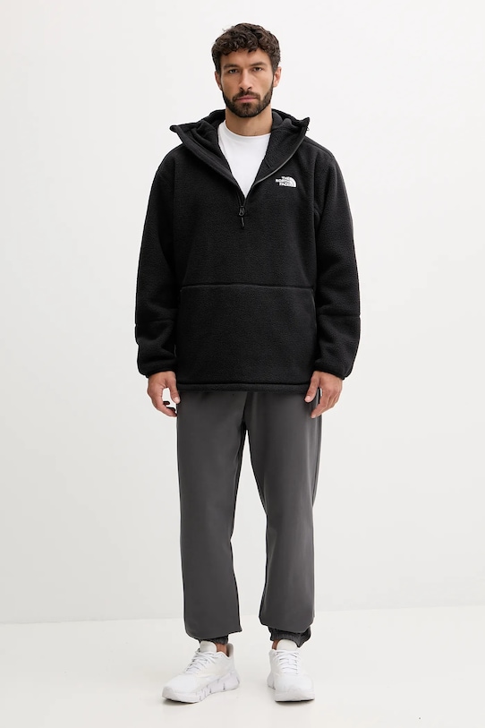 The North Face hanorac fleece Dirus NF0A8F1XJK31 negru AW25