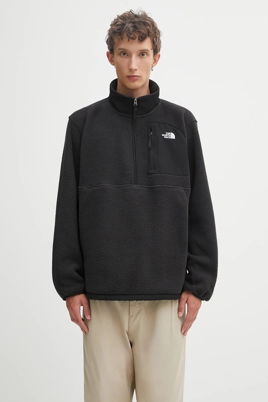 Суичър The North Face изчистен черен NF0A8FKPJK31