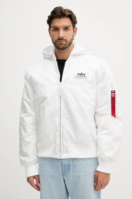 Odzież Alpha Industries kurtka puchowa 128113.92 biały