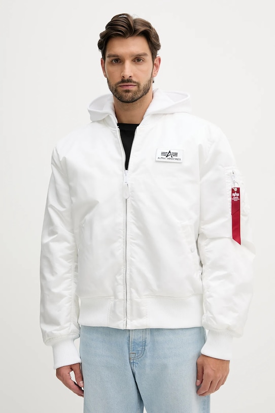 Îmbrăcăminte Alpha Industries geacă de puf 128113.92 alb