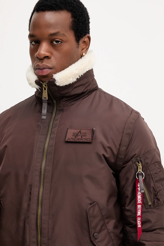 Alpha Industries kurtka brązowy 198122.696