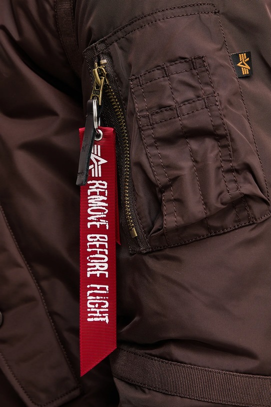 Alpha Industries kurtka 198122.696 brązowy